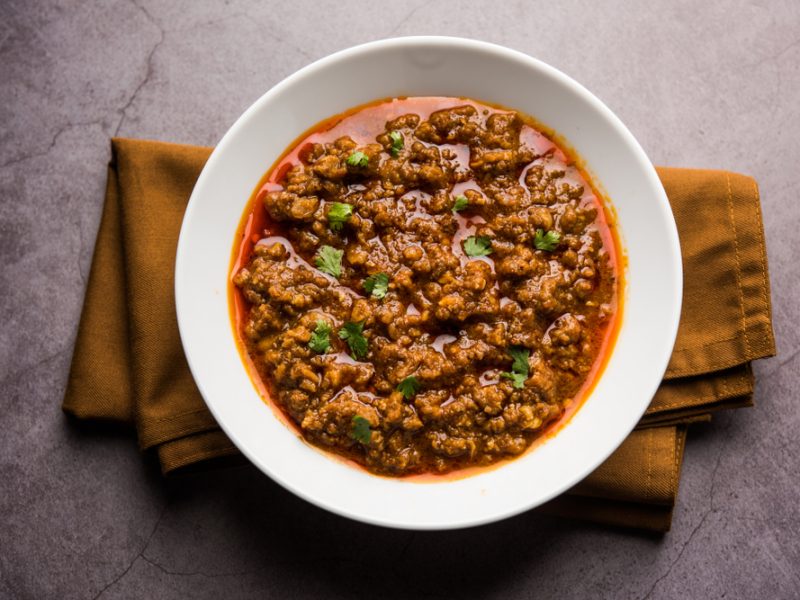 Kheema,/,Keema,Pav,Or,Khima,Paav,Is,A,Spicy